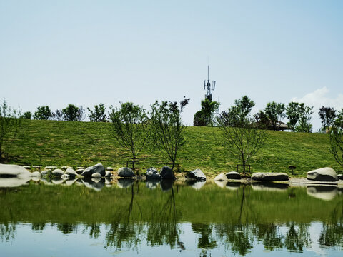 河堤