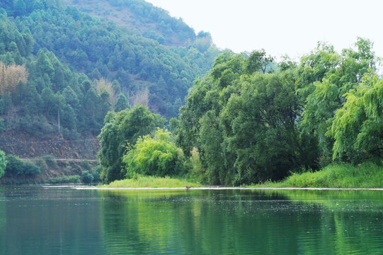 青山绿水