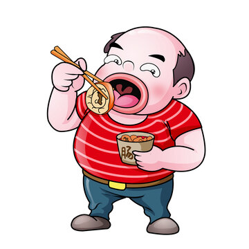 肥腸大哥卡通
