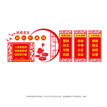 核心價(jià)值觀文化墻