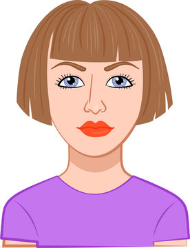 短發(fā)女孩