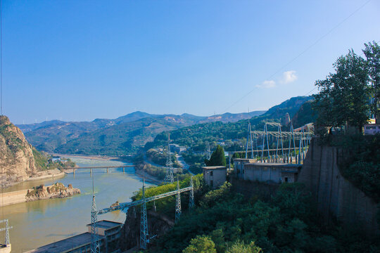 黄河三门峡大坝