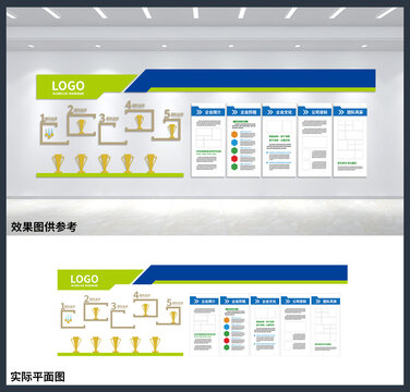 荣誉榜荣誉墙办公室文化墙