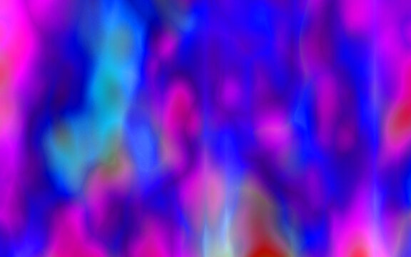 藍色幾何地毯