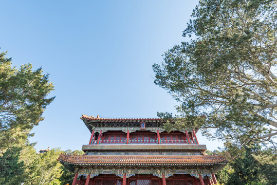 中国北京景山公园倚望楼