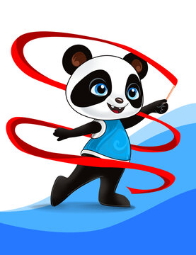 体操熊猫