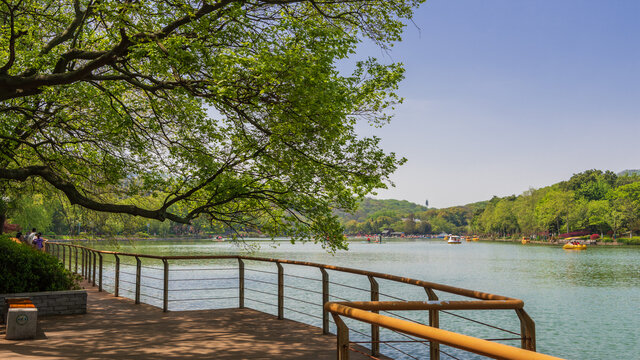 镜山湖美景