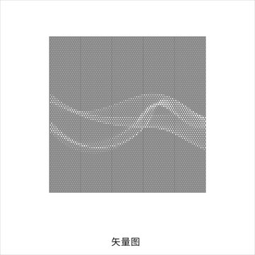 動感鏤空圖案
