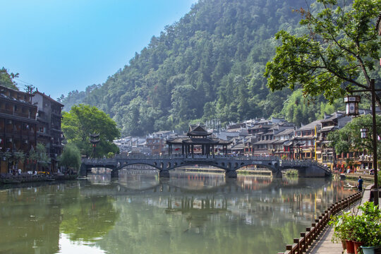 湖南湘西凤凰古城景区