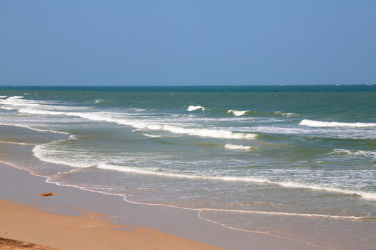 大海沙滩海浪