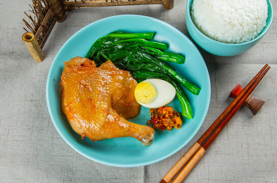 鸡腿饭