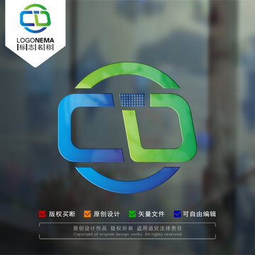 CD字母LOGO