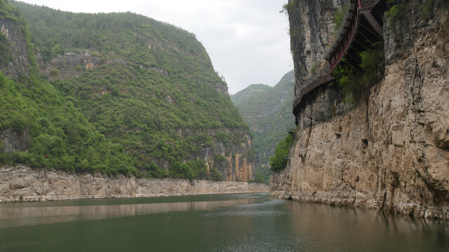 长江支流大宁河小三峡