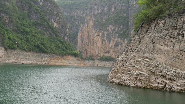 长江支流大宁河小三峡