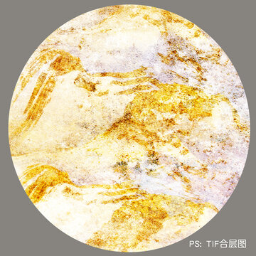 污漬抽象畫