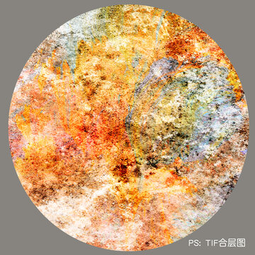 抽象油畫
