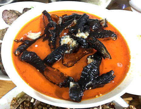 乌骨鸡爪红油鸡爪泡鸡脚