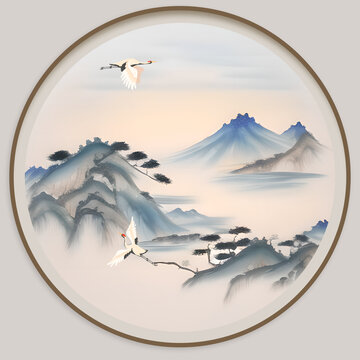 國(guó)畫山水