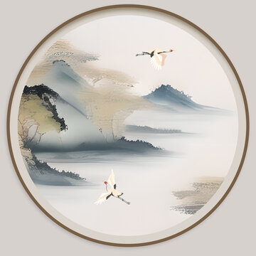 國潮山水