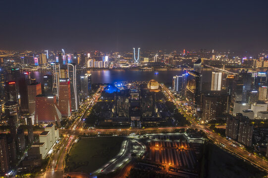 杭州城市夜景