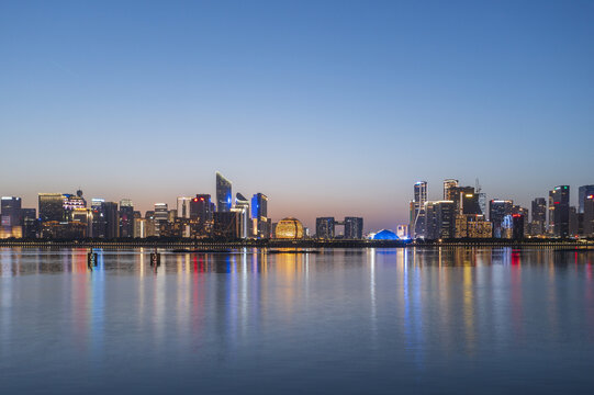 杭州城市夜景