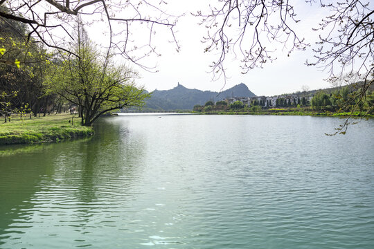 浙江省丽水市仙都风光