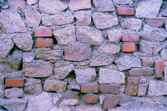 老石头围墙