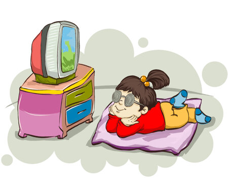 居家安全看電視