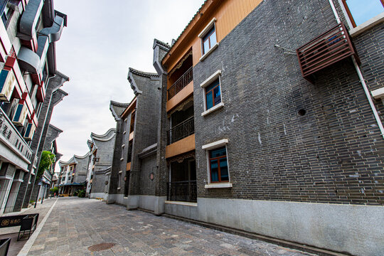 窑埠古镇商业街建筑