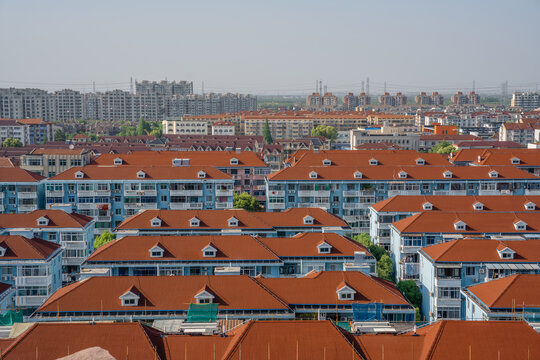 上海住宅鸟瞰图