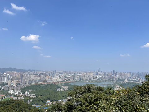 山景湖南岳麓山