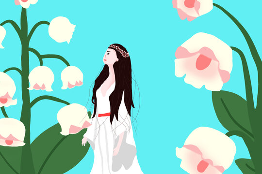 風(fēng)鈴花下