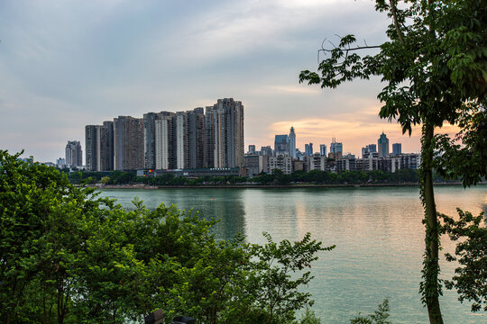 柳江城市风光