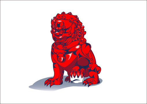 紅色獅子