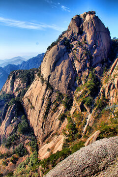 黄山群山风景