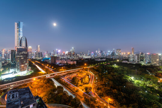 深圳南山科技园夜景