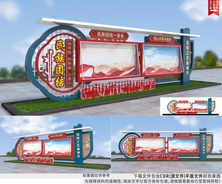民族團(tuán)結(jié)宣傳欄