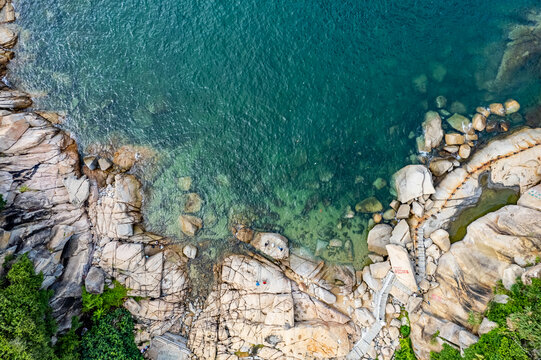 珠海万山群岛桂山岛航拍