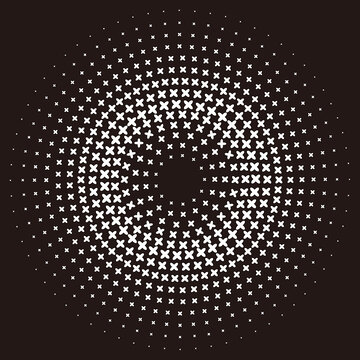 圓形X形狀激光沖孔鏤空圖案