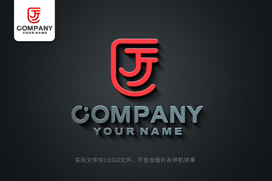 JJ字母JJ标志