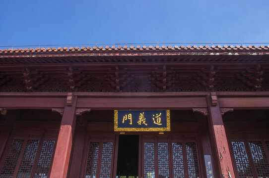 中式古典建筑屋檐