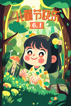 兒童節(jié)插畫