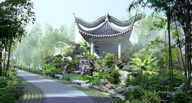 古建透視
