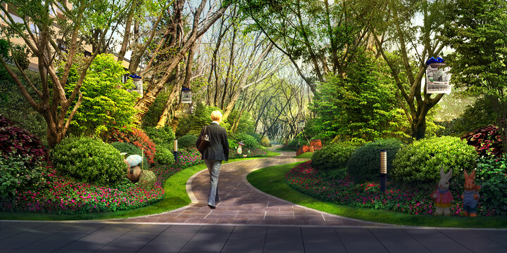 入口園路