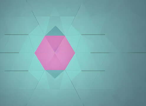抽象菱形幾何圖案