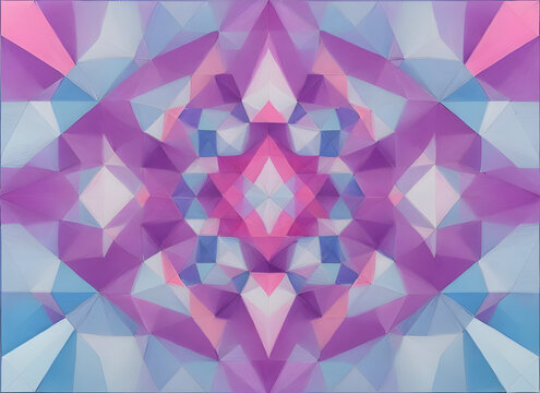紫色菱形地毯纹理
