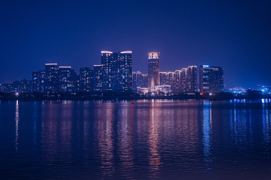 杭州钱江世纪城夜景