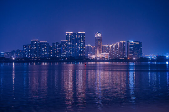 杭州钱江世纪城夜景