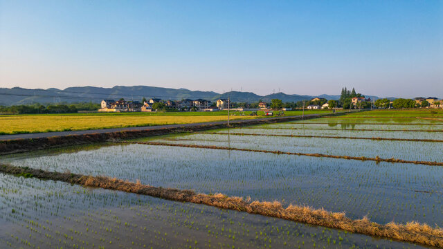 航拍乡村