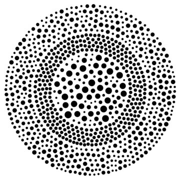 圆形圆点激光冲孔镂空图案